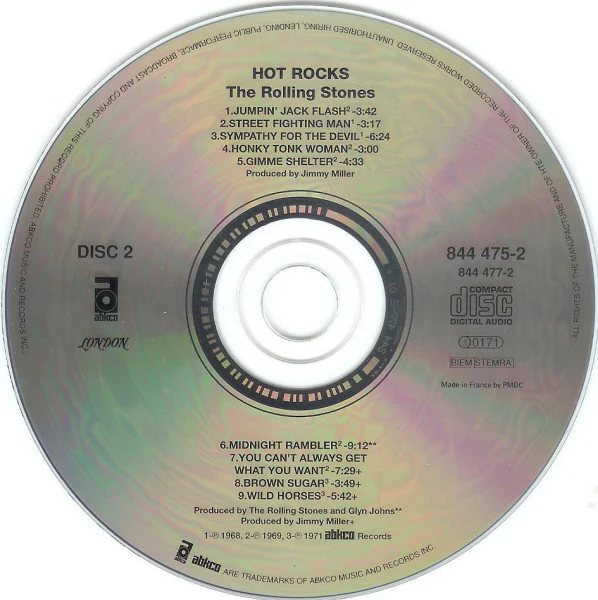 The Rolling Stones - Hot Rocks 1964-1971 (2xCD, Comp, RE, RM) - Image 4