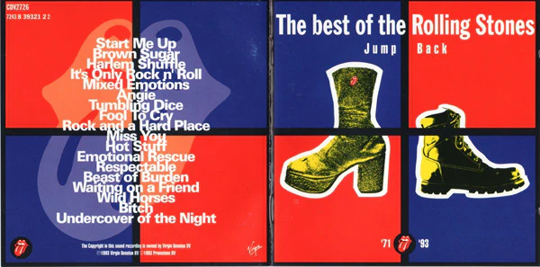The Rolling Stones - Jump Back (The Best Of The Rolling Stones '71 - '93) (CD, Comp, RM) - Image 4