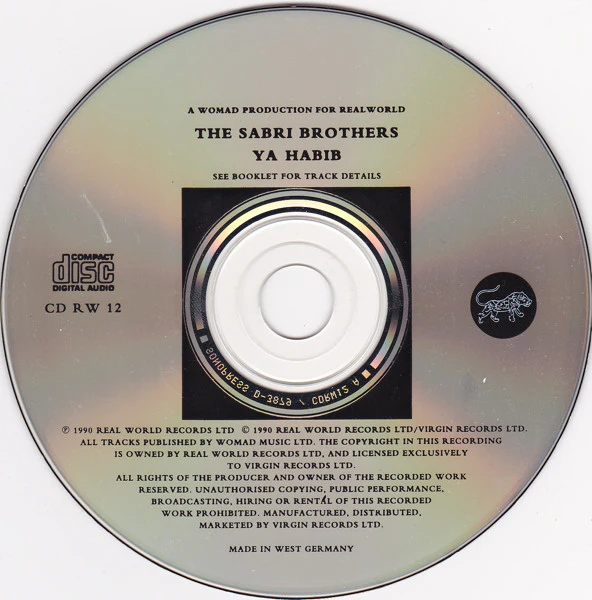 The Sabri Brothers - Ya Habib (CD, Album) - Image 4