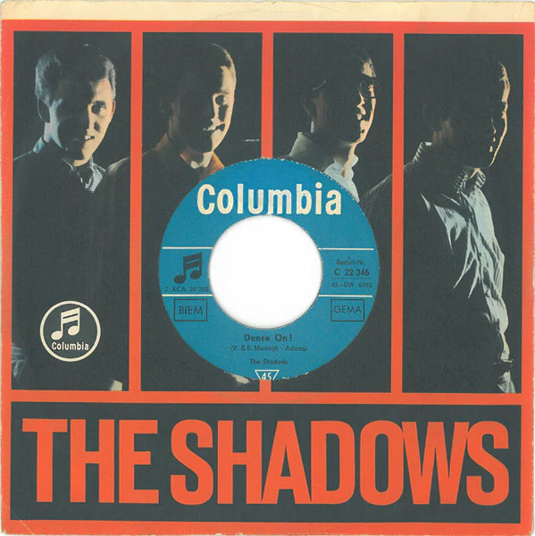 The Shadows - Dance On! (7", Single, Mono) - Image 3