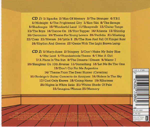 The Shadows - The Shadows 50 Golden Greats (2xCD, Comp) - Image 2