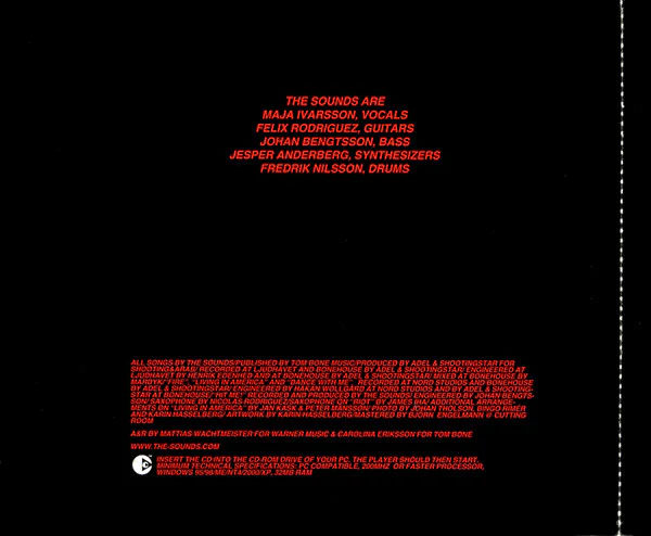 The Sounds - Living In America (CD, Album, Copy Prot.) - Image 3