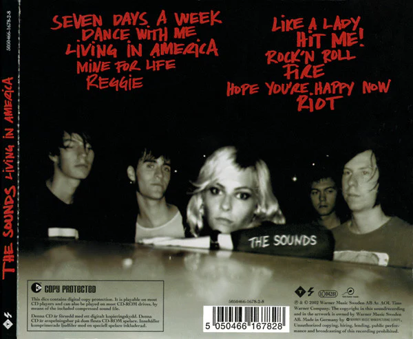 The Sounds - Living In America (CD, Album, Copy Prot.) - Image 4