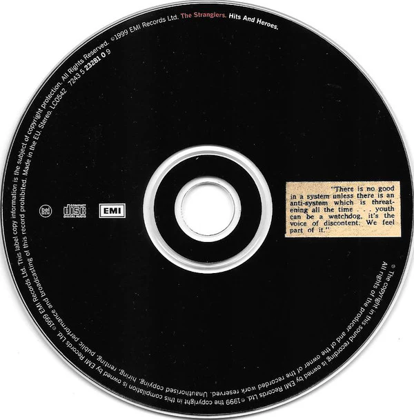 The Stranglers - Hits And Heroes (CD, Comp, Enh) - Image 3