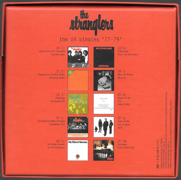 The Stranglers - The UA Singles '77-79' (10xCD, Single, Comp + Box) - Image 2