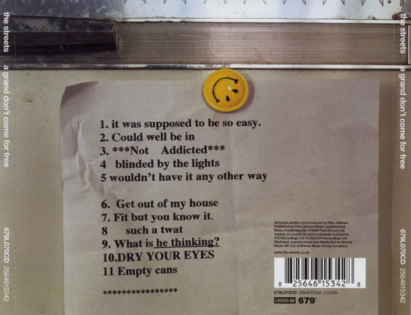 The Streets - A Grand Don't Come For Free (CD, Album) - Image 2