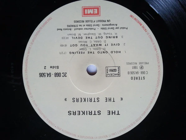 The Strikers - The Strikers (LP, Album) - Image 5