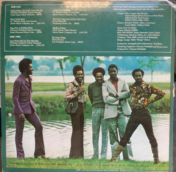 The Temptations - All Directions (LP, Album) - Image 2