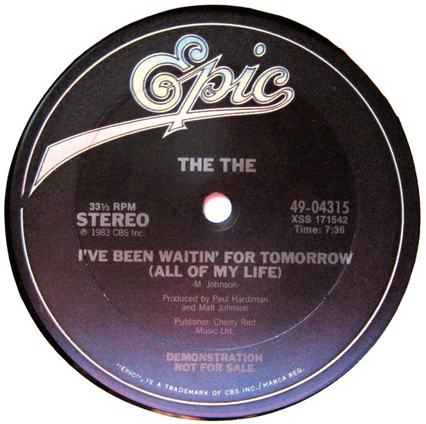 The The - This Is The Day (12", Single, Promo) - Image 4