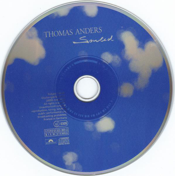 Thomas Anders - Souled (CD, Album) - Image 3