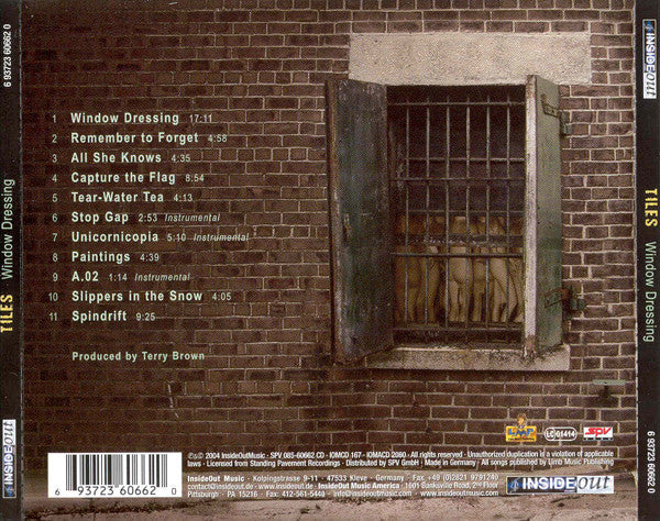 Tiles - Window Dressing (CD, Album) - Image 2