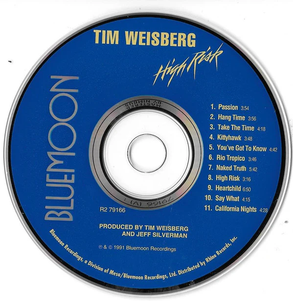 Tim Weisberg - High Risk (CD, Album, RE) - Image 3