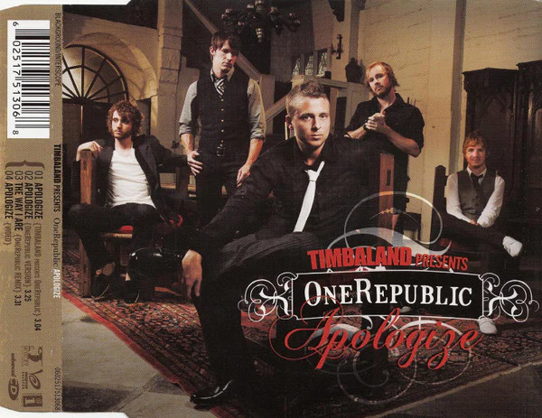 Timbaland Presents OneRepublic - Apologize (CD, Maxi, Enh) - Image 3