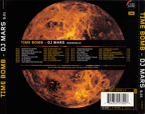 Time Bomb - Session.01 (CD, Album) - Image 2