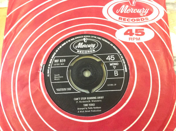 Timi Yuro - Get Out Of My Life (7", Single) - Image 2