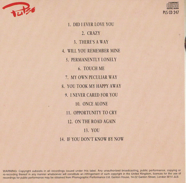 Timi Yuro - Sings Willie Nelson (CD, Album, Comp) - Image 4