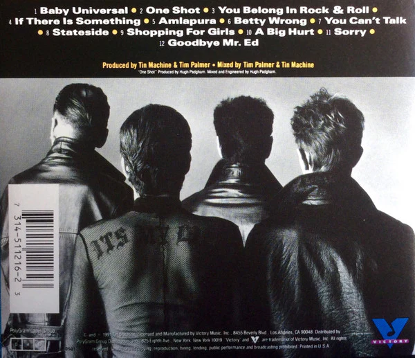 Tin Machine - Tin Machine II (CD, Album) - Image 2