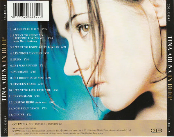 Tina Arena - In Deep (CD, Album) - Image 2