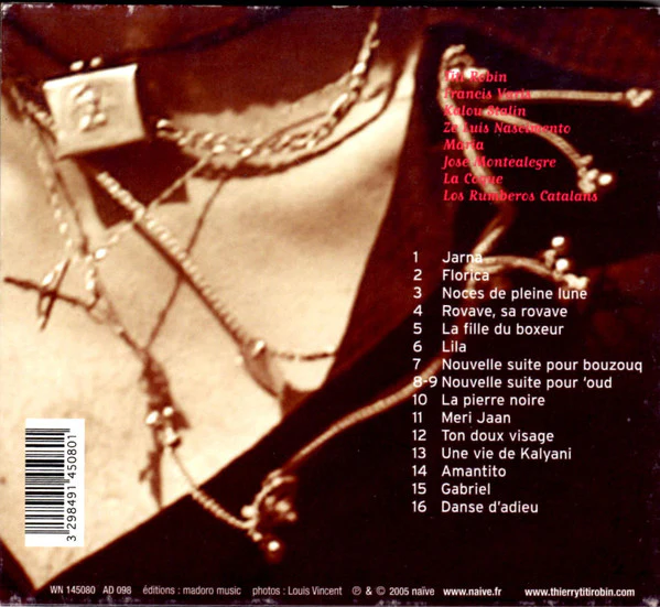 Titi Robin* - Ces Vagues Que L'Amour Soulève (CD, Album, Dig) - Image 2