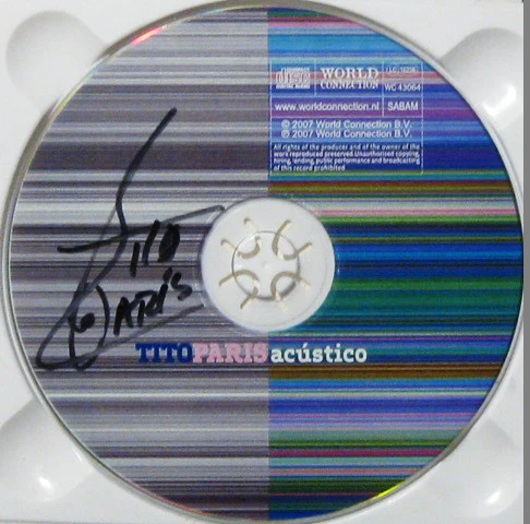Tito Paris - Acústico (CD, Album, Dig) - Image 3