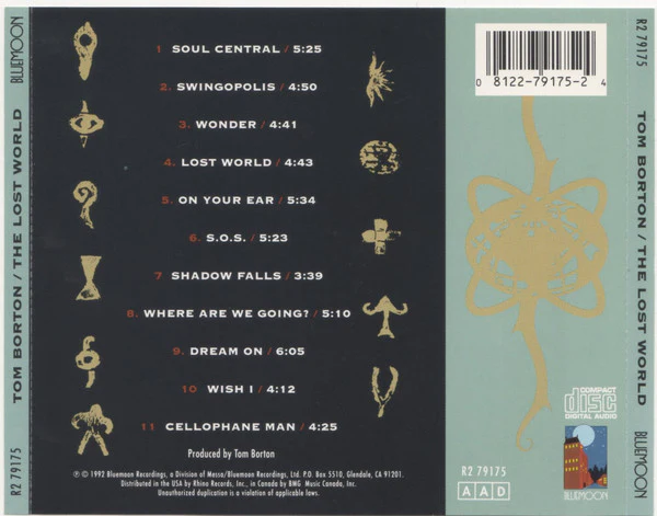 Tom Borton  - The Lost World (CD, Album) - Image 2