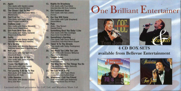 Tom Jones - The Duets Album (CD, Comp) - Image 2