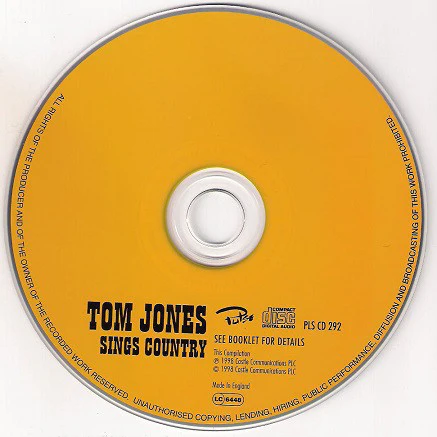Tom Jones - Tom Jones Sings Country (CD, Album) - Image 3