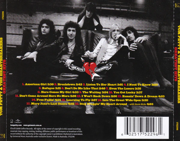 Tom Petty And The Heartbreakers - Greatest Hits (CD, Comp) - Image 2