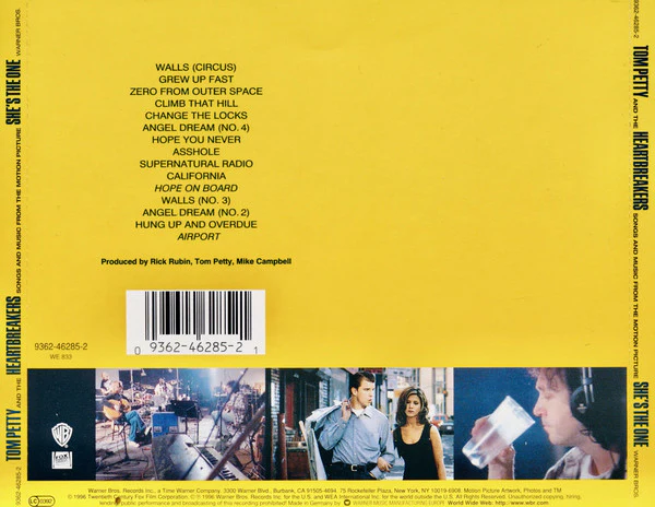 Tom Petty And The Heartbreakers - She's The One - Songs And Music From The Motion Picture (CD, Album) - Image 2