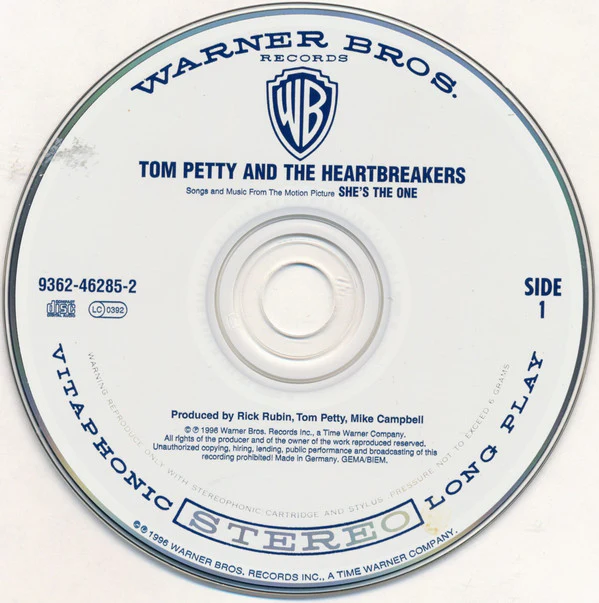 Tom Petty And The Heartbreakers - She's The One - Songs And Music From The Motion Picture (CD, Album) - Image 3