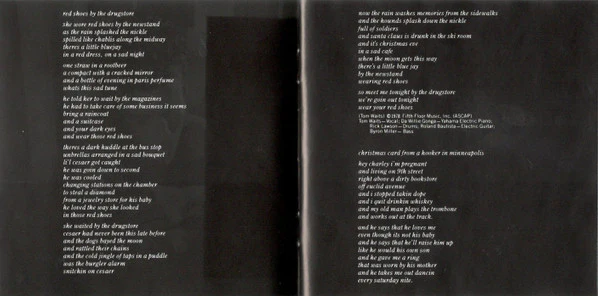 Tom Waits - Blue Valentine (CD, Album, RE, RP) - Image 4