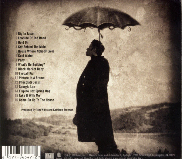 Tom Waits - Mule Variations (CD, Album, Dig) - Image 2