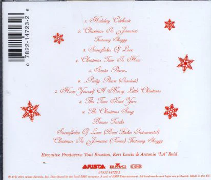 Toni Braxton - Snowflakes (CD, Album) - Image 4