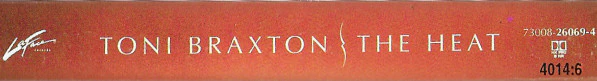 Toni Braxton - The Heat (Cass, Album) - Image 2