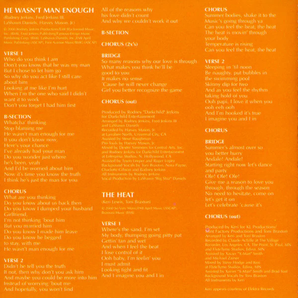 Toni Braxton - The Heat (CD, Album) - Image 4