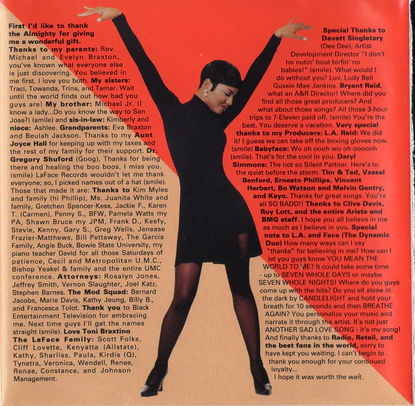 Toni Braxton - Toni Braxton (CD, Album, Club) - Image 2