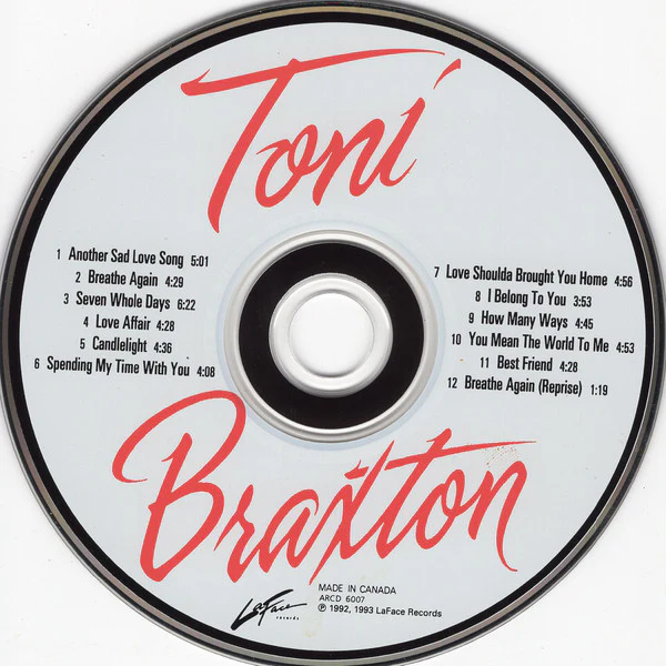 Toni Braxton - Toni Braxton (CD, Album, Club) - Image 3