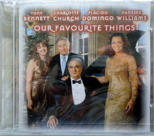 Tony Bennett, Charlotte Church, Placido Domingo, Vanessa Williams - Our Favorite Things (CD, Album) - Image 2