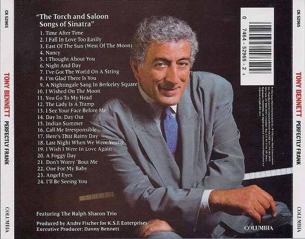 Tony Bennett - Perfectly Frank (CD, Album) - Image 2