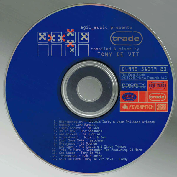 Tony De Vit - Trade (CD, Comp, Mixed) - Image 2