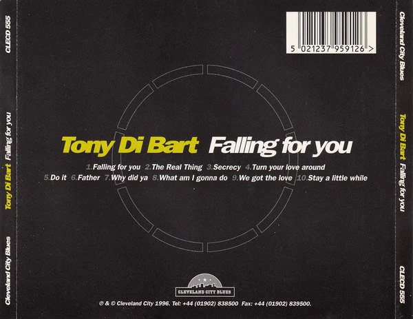 Tony Di Bart - Falling For You (2xCD, Album) - Image 3