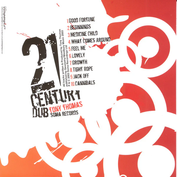 Tony Thomas - 21st Century Dub (CD, Album, Mixed) - Image 4