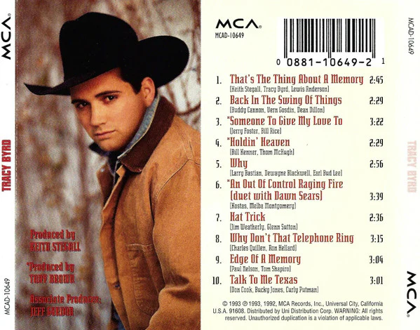 Tracy Byrd - Tracy Byrd (CD, Album) - Image 2