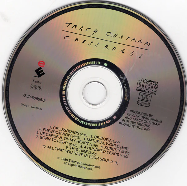 Tracy Chapman - Crossroads (CD, Album, RP) - Image 3