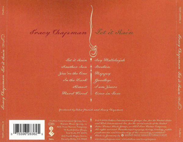 Tracy Chapman - Let It Rain (CD, Album) - Image 2
