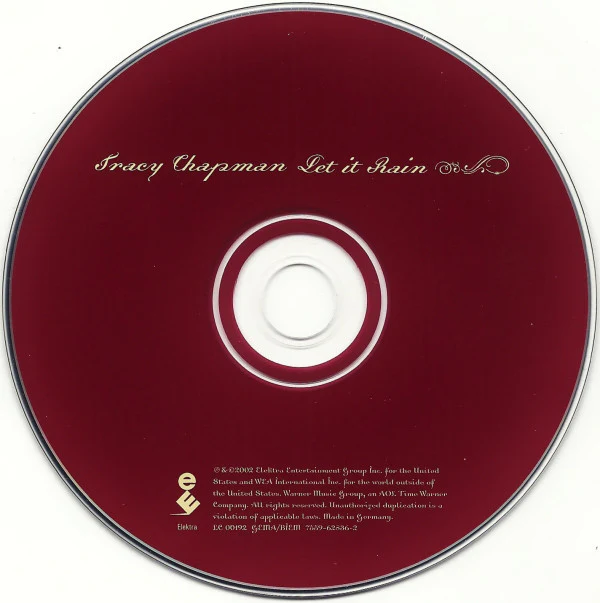 Tracy Chapman - Let It Rain (CD, Album) - Image 3