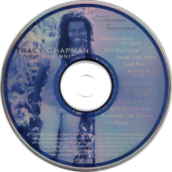 Tracy Chapman - New Beginning (CD, Album) - Image 3