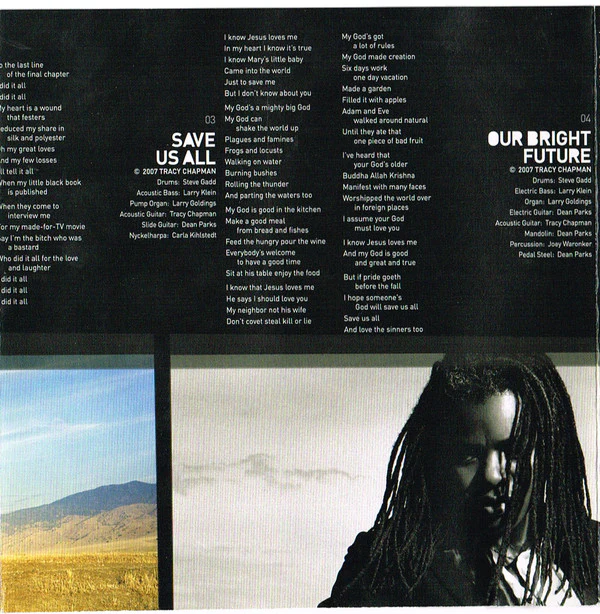 Tracy Chapman - Our Bright Future (CD, Album) - Image 4