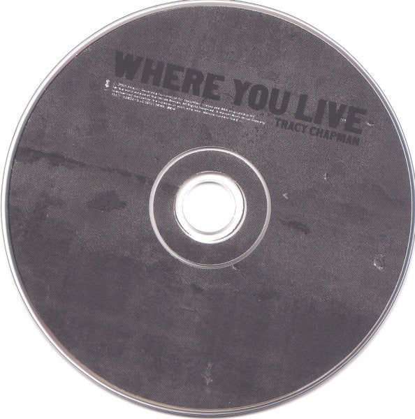 Tracy Chapman - Where You Live (CD, Album) - Image 3