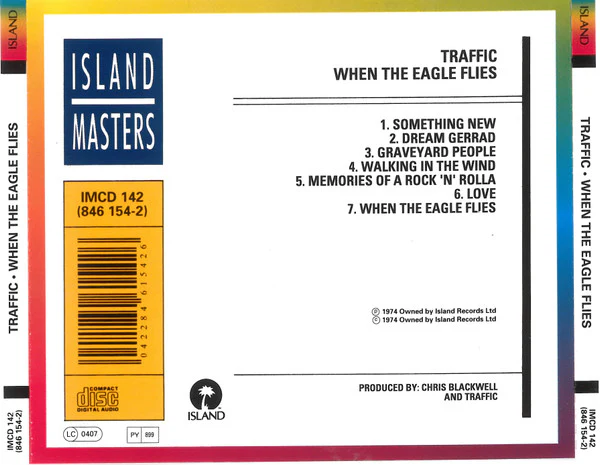 Traffic - When The Eagle Flies (CD, Album, RE) - Image 4